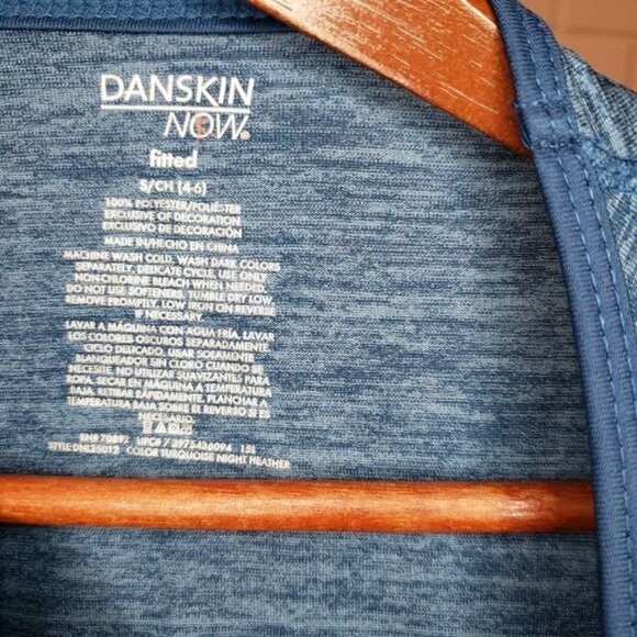 Blue fitted exercise‎ shirt long sleeve - Picture 6 of 7